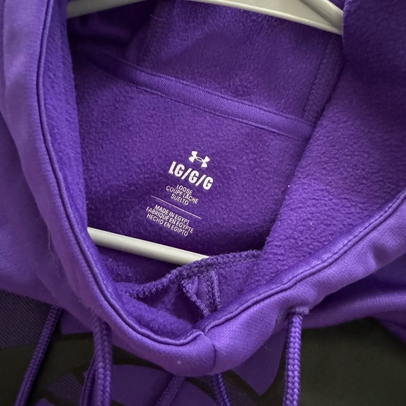 Purple Under Armour Hoodie - Picture 3 of 4